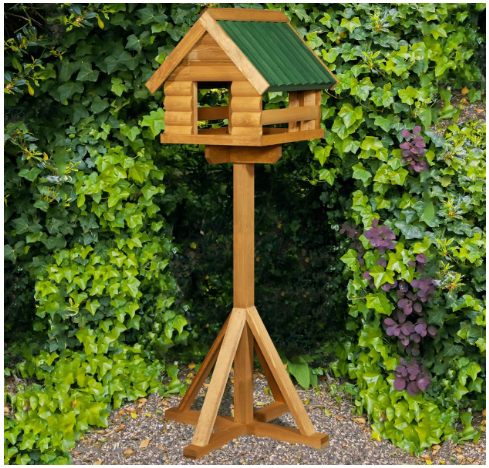 best luxury wooden bird table
