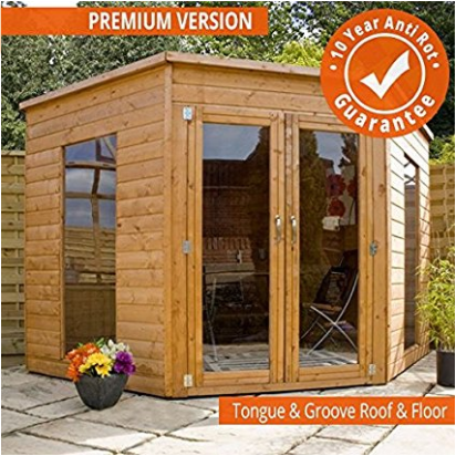 8 x 8 wooden summer house - premium product