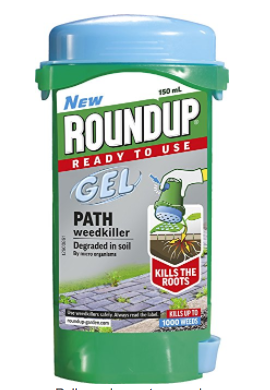 Round up best gel weed killer for paths and drives