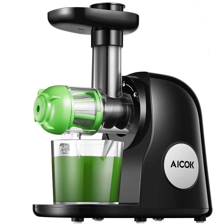 aicok best cold pressed juicer for greens